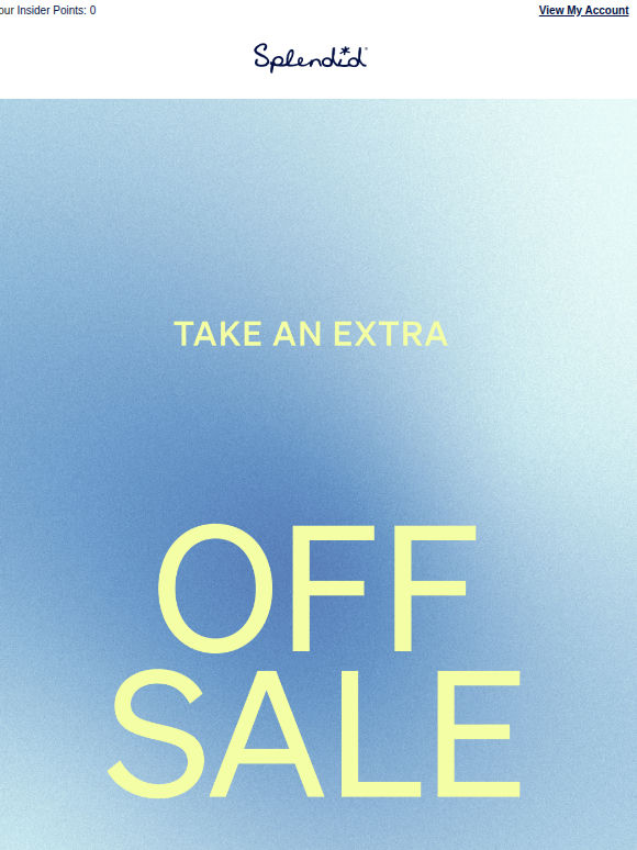Starts Now: EXTRA 50% OFF Sale