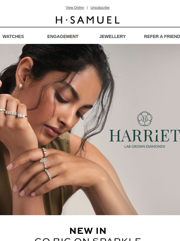 Meet HARRIET's biggest sparkle yet
