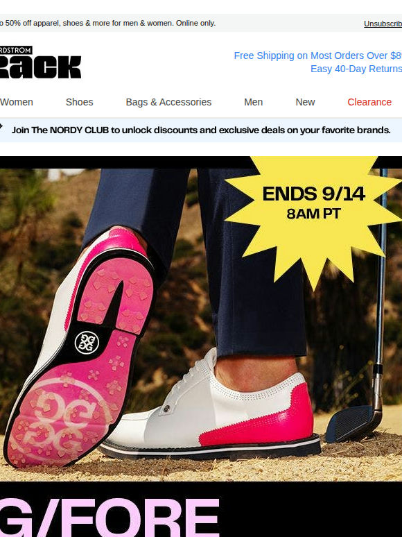 Shhh … Private Sale: G/FORE