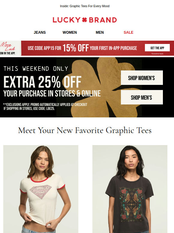 DOUBLE DEAL: Up To 50% + EXTRA 25% Off