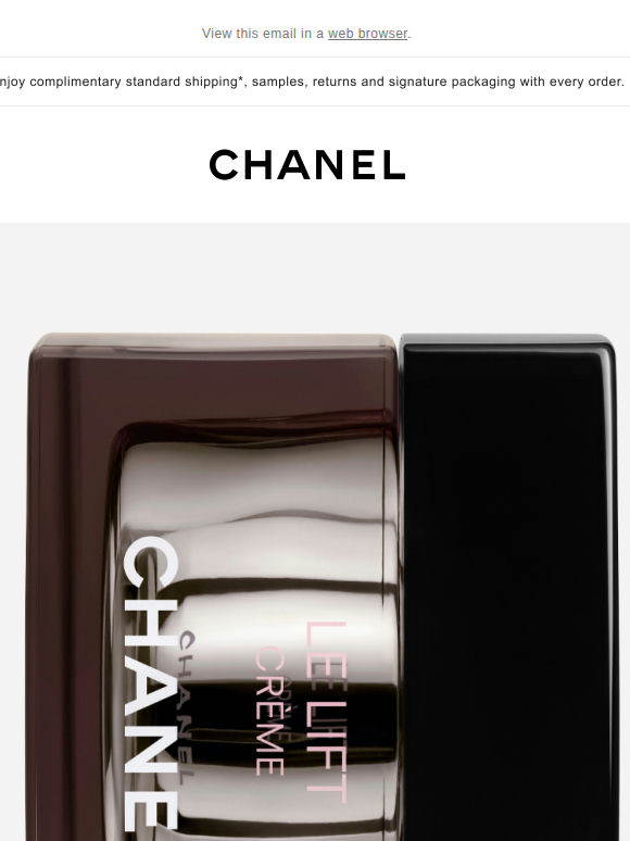 LE LIFT products designed to meet the needs of all skin types