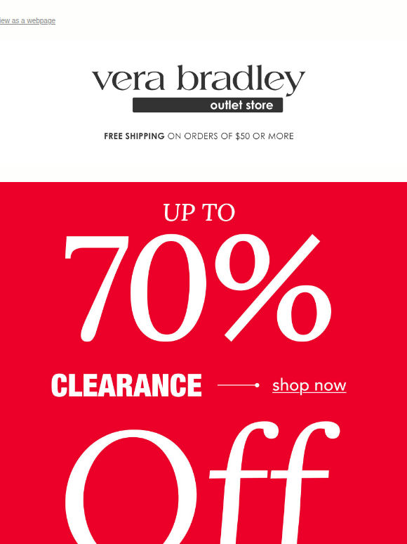 Up to 70% off clearance faves 🤩🛍