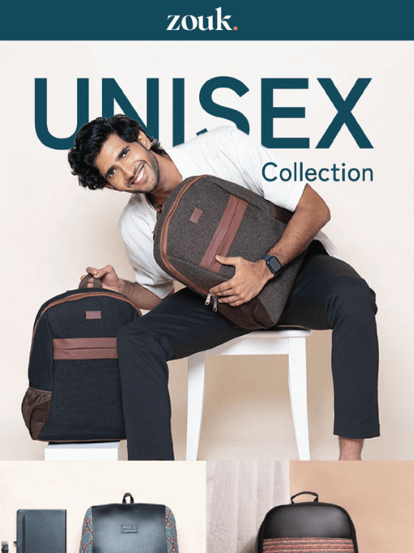 Discover Stylish Unisex Bags at Zouk – Your Perfect Fashion Accessory!