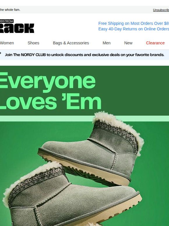 UGG® up to 40% off
