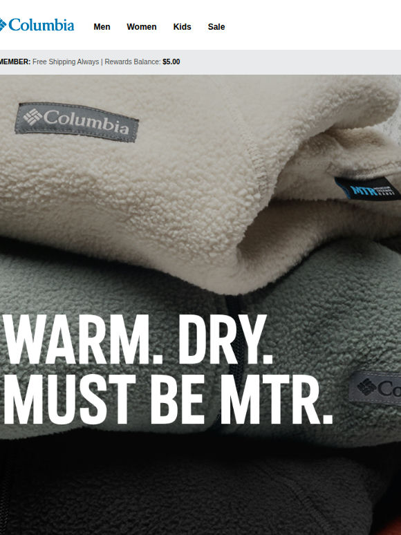 Fleece that fends off drizzle?