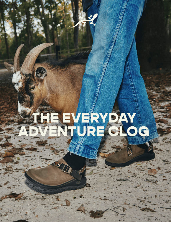 Meet the G.O.A.T of adventure clogs