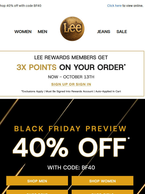 Still Time: Black Friday 40% off + 3x Points