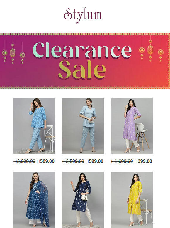 Clearance Sale: Your Wallet's New Best Friend! 🤩✨