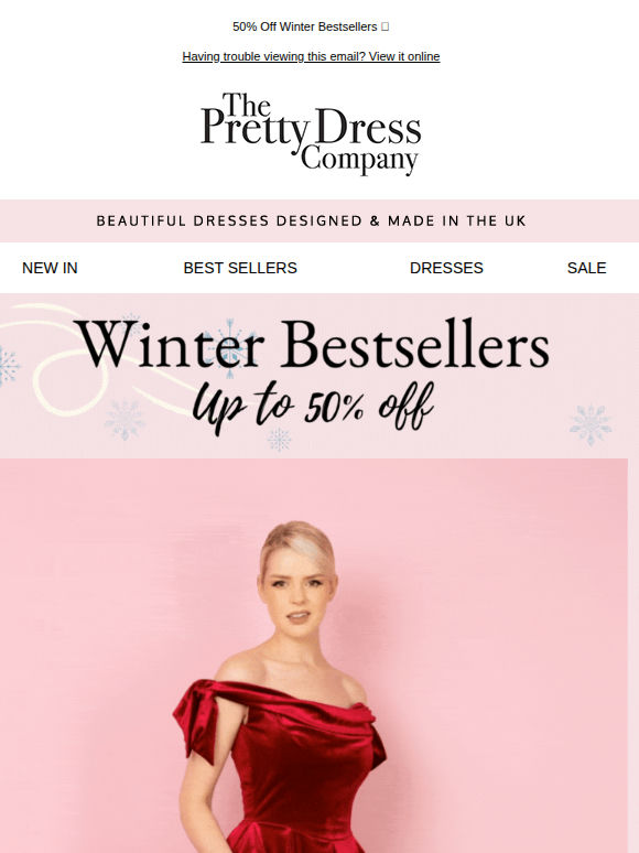 Sale Winter Bestsellers up to 50% Off, selling fast ❄️
