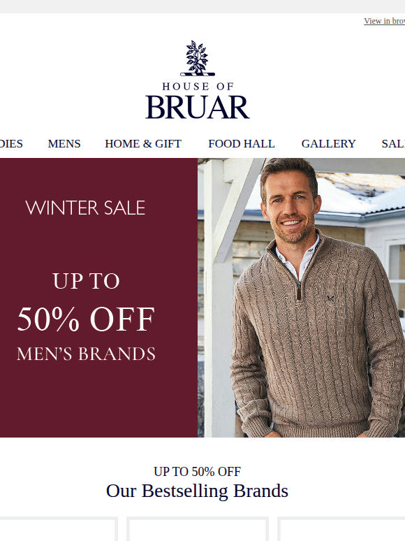 Mr smith: Up to 50% Off Men's Brands