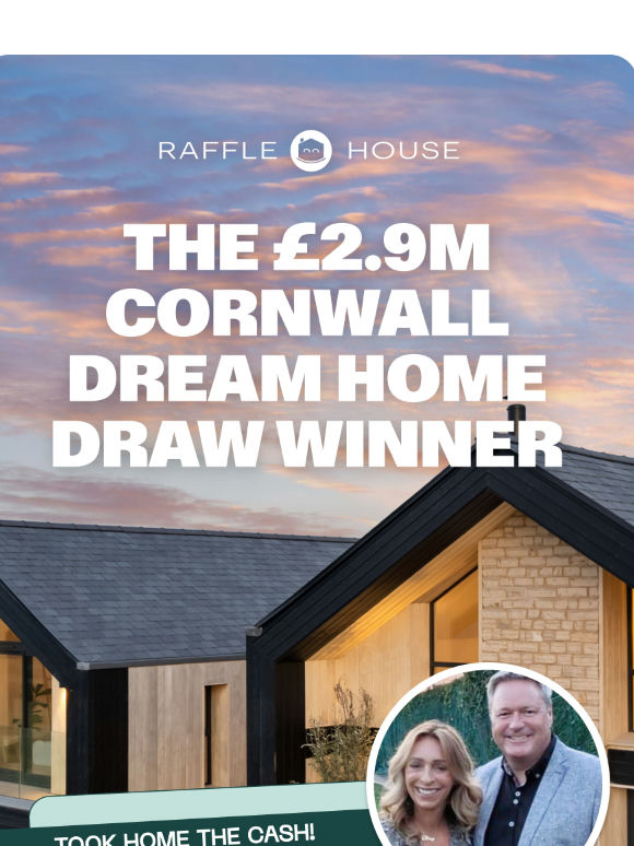 Phil Wins The £2.9m Cornwall Dream Home Draw