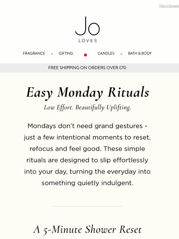 Let us brighten your Mondays