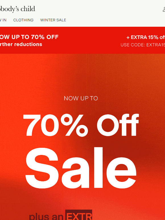 Up to 70% off top sale picks