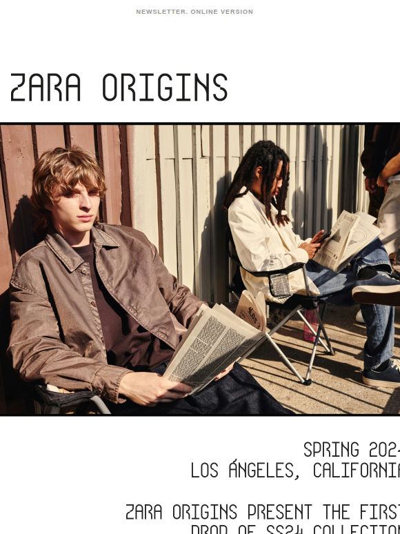 ZARA ORIGINS. SS24 Collection