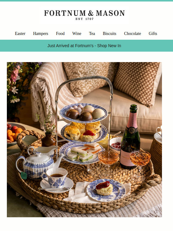 Fortnum's Afternoon Tea at Home🍰