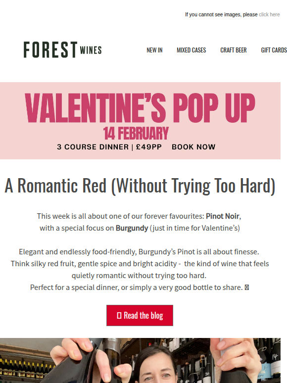 🍷 to open this weekend