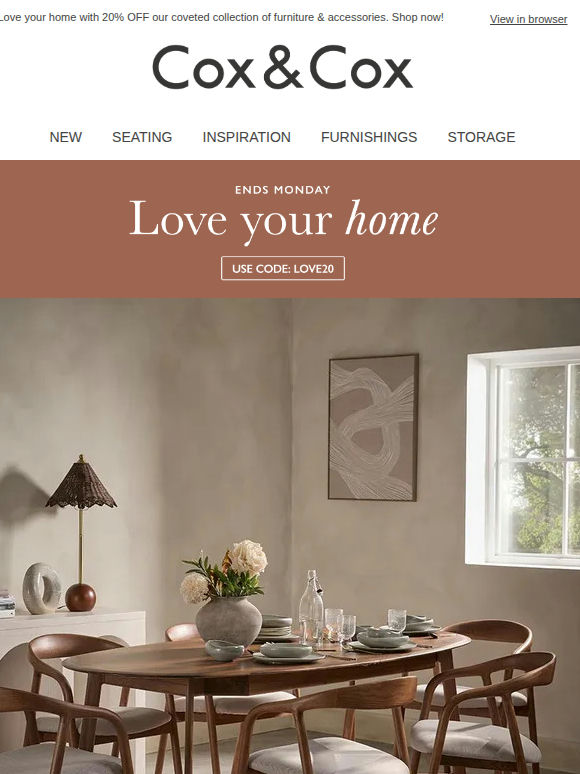 20% OFF new arrivals + bestsellers this week!