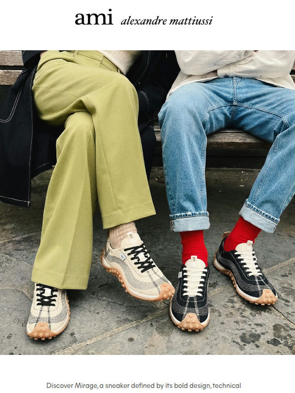 The Mirage sneaker line