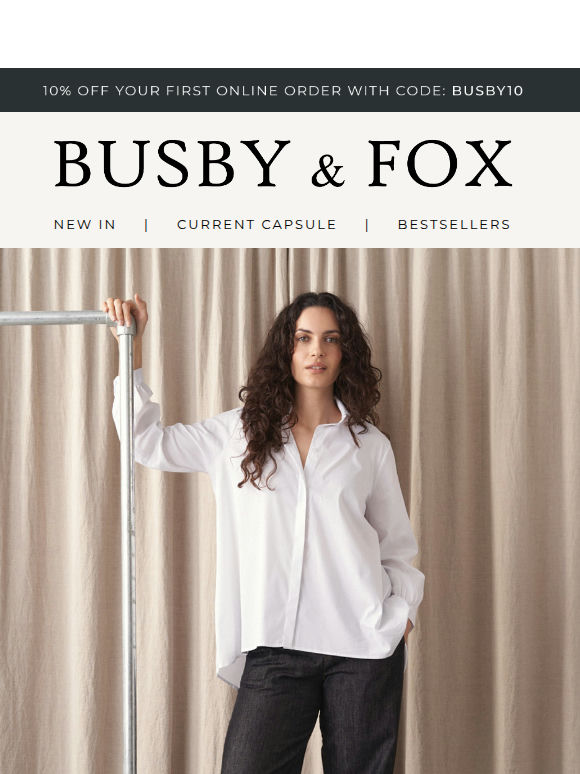 New | The classic cotton shirt