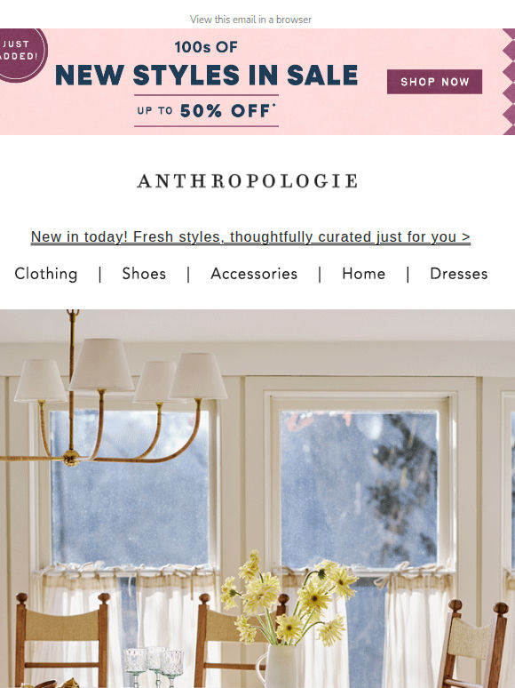 Spring Sanctuary. Introducing our home collection.