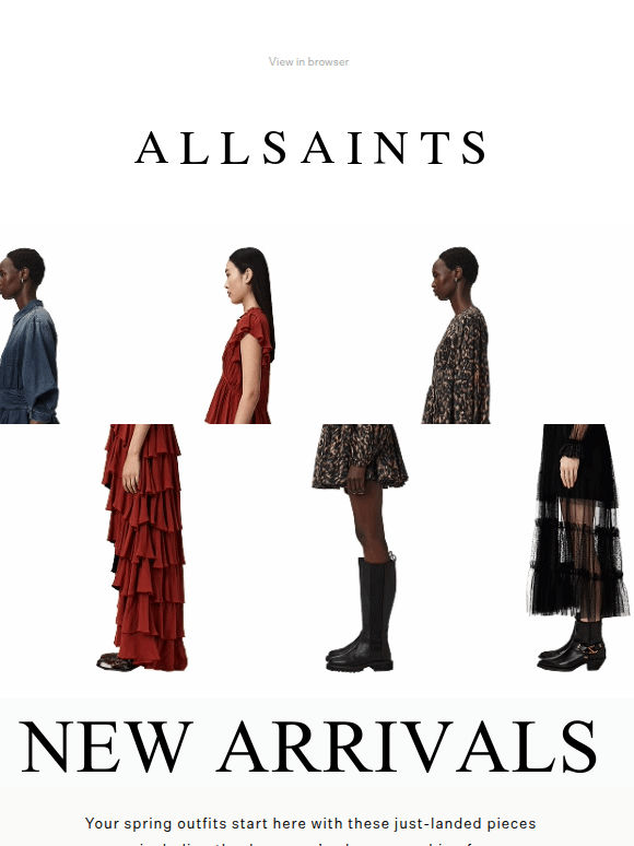 New In: Meet The Latest Styles