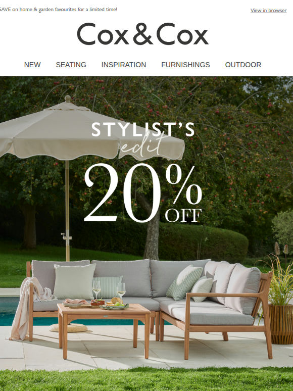 20% OFF this week’s Stylist Edit