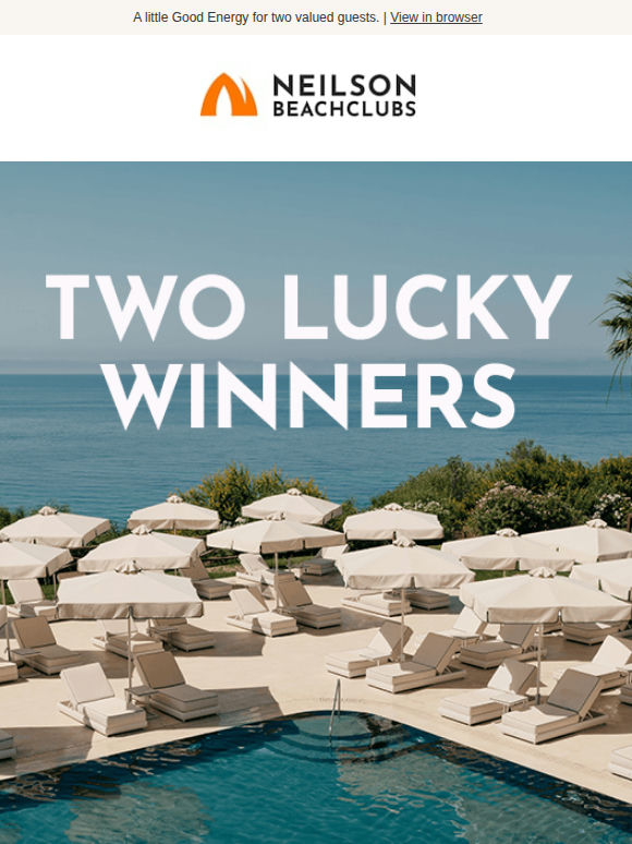 Two winners. Two incredible destinations.