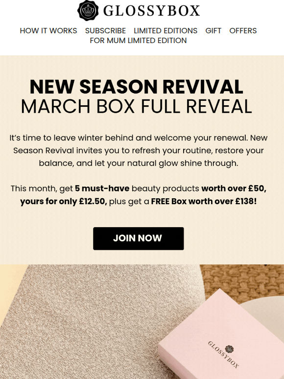 Full Reveal: The March Box ✨