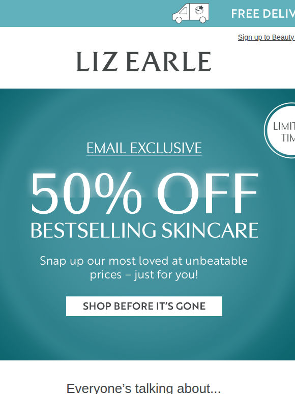50% off best-in-class favourites 🏆