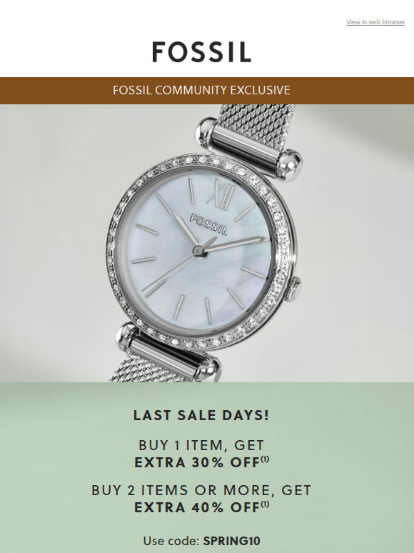 Sale & Outlet: Get Up To Extra 40% Off