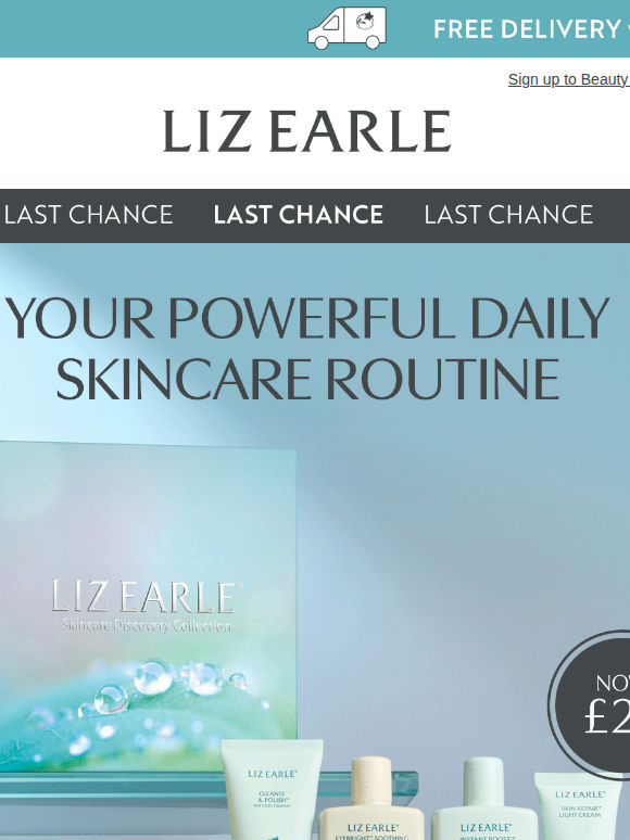 Skincare starter bundle on sale! Ends midnight ⏰