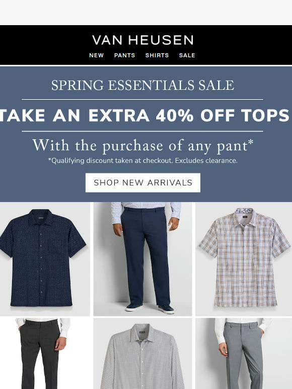 ENDS TONIGHT 🛑 40% OFF TOPS