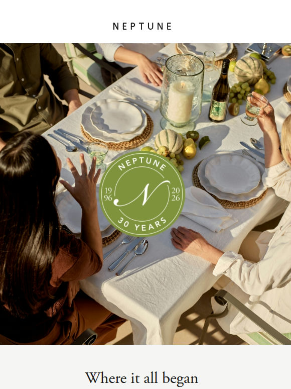 From garden furniture to timeless kitchens