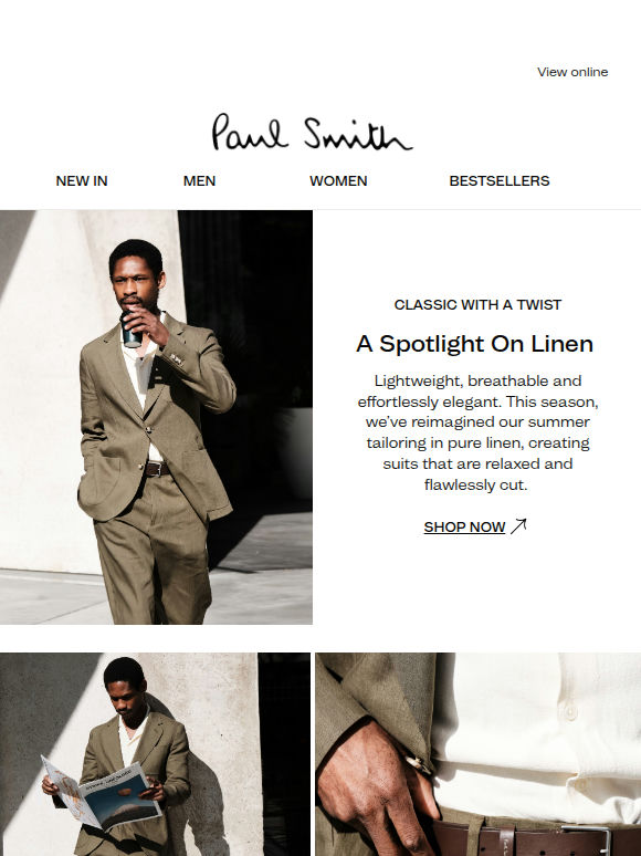 Linen Season - The fabric that thrives in sunshine