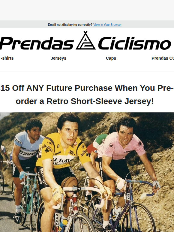 TWO GREAT DEALS on Retro Jerseys & Gilets!