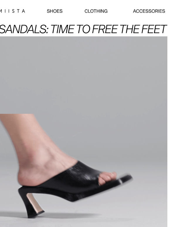 Time to free the feet