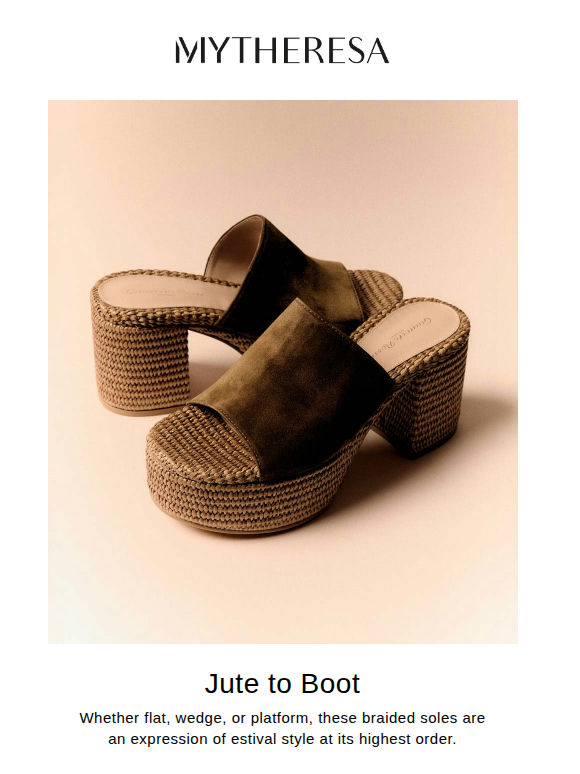 Chic espadrilles for destination dressing