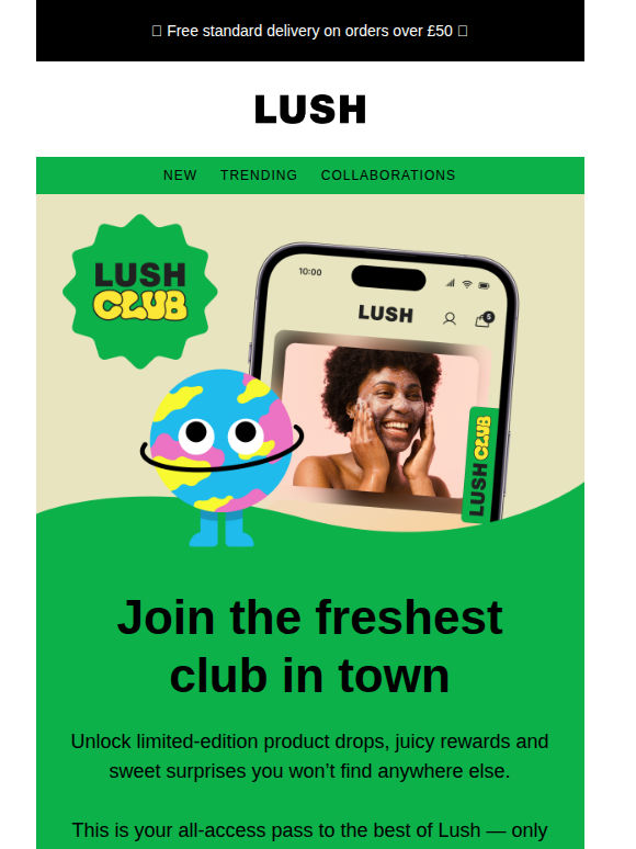 Join the freshest club in town 💚