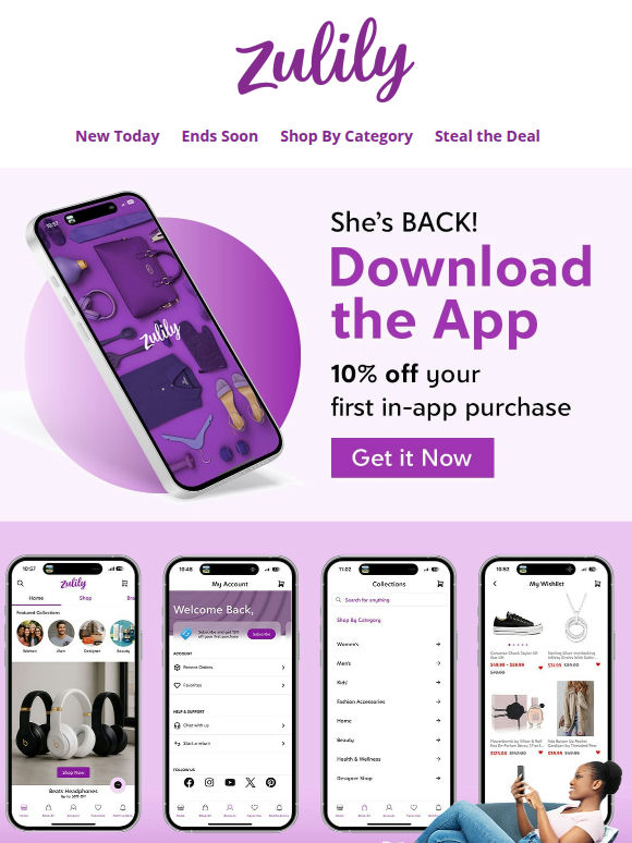 She’s back — and your 10% off is waiting!