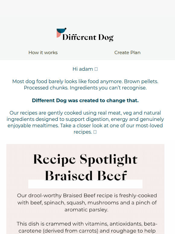 This is what dog food should look like adam