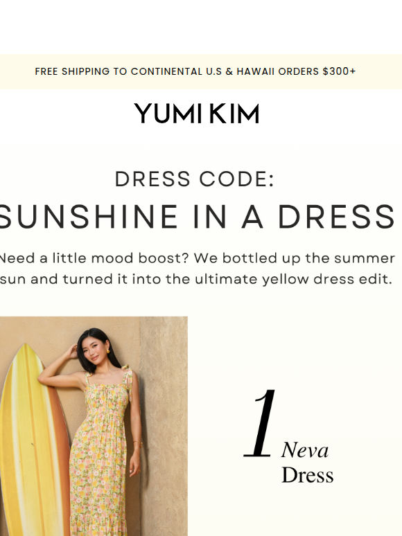 Sunshine In A Dress ☀️