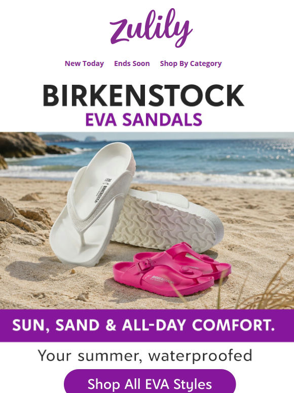 💜 Pool day Birks for $26.99 a pair 🩴