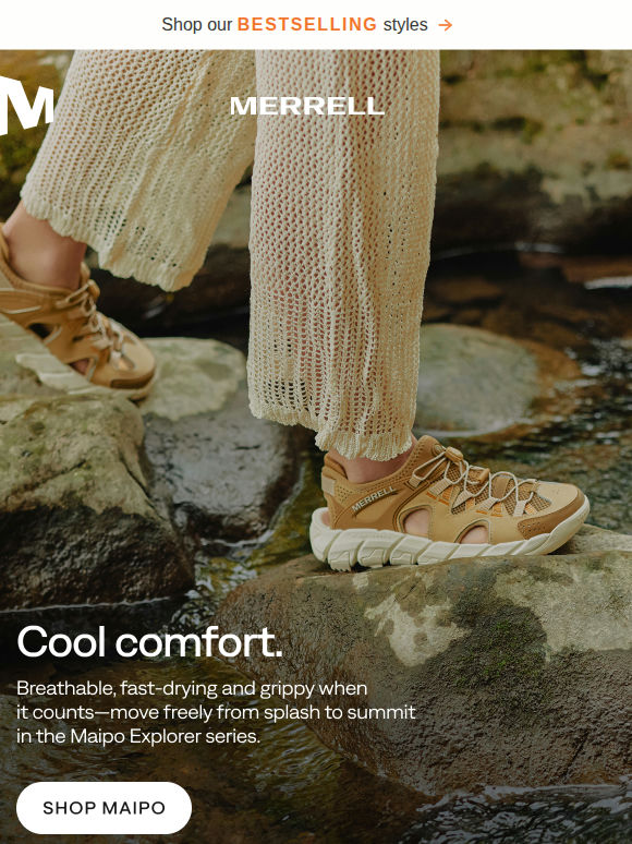 Made for water. Ready for anywhere.