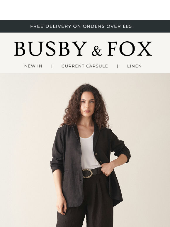 The latest in linen
