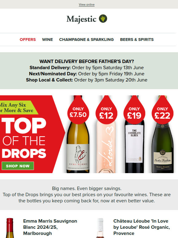 Our best deals: The Chocolate Block £19, Emma Marris Sauvignon Blanc £7.50 & more!