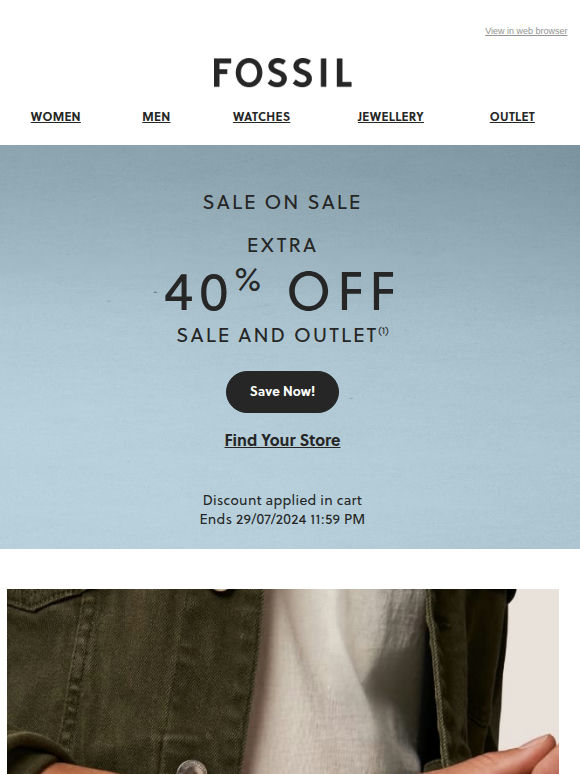 Do You Want Extra 40% Off?!