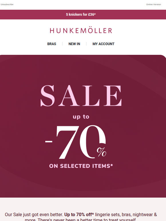 Sale is here 🔥 Prices from as little as £3