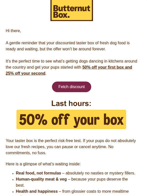👀 Your pups told us to remind you