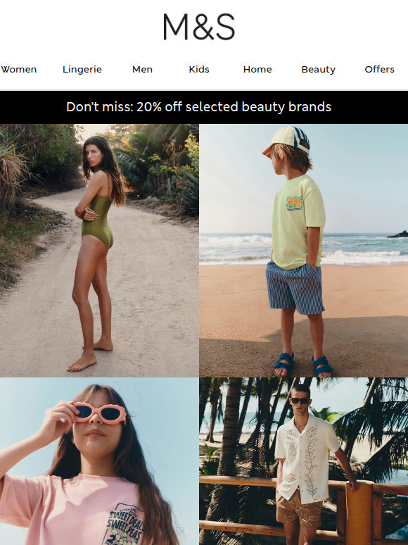 The BIG family beach shop starts here ☀️