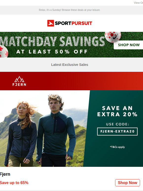 Up to 65% Off: Fjern | Oakley Lifestyle Clothing | Pas Normal Studios | Rafiki | Palladium